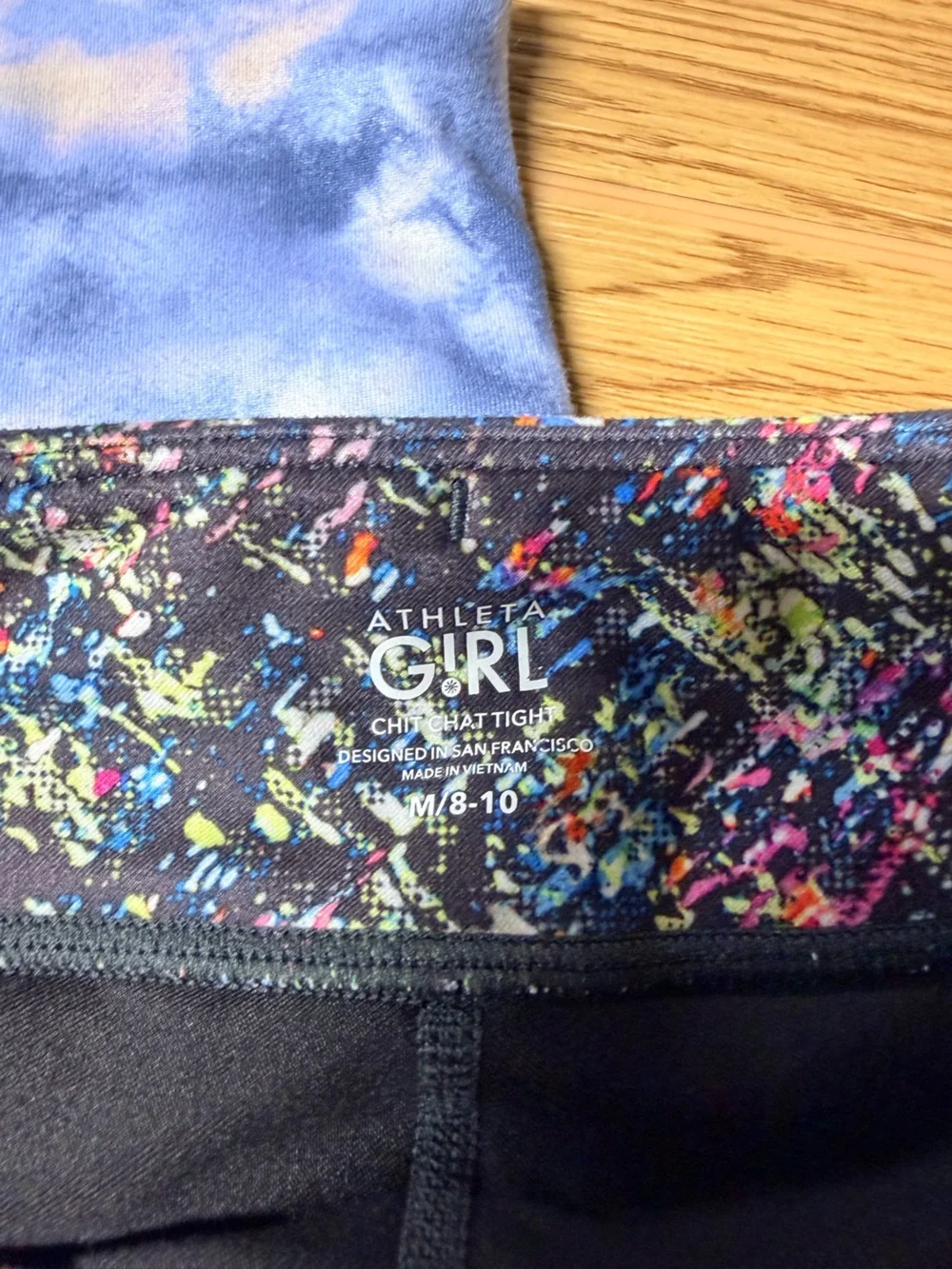 Athleta Girl Chit Chat Tight Capri Leggings Lot Size Medium 8-10